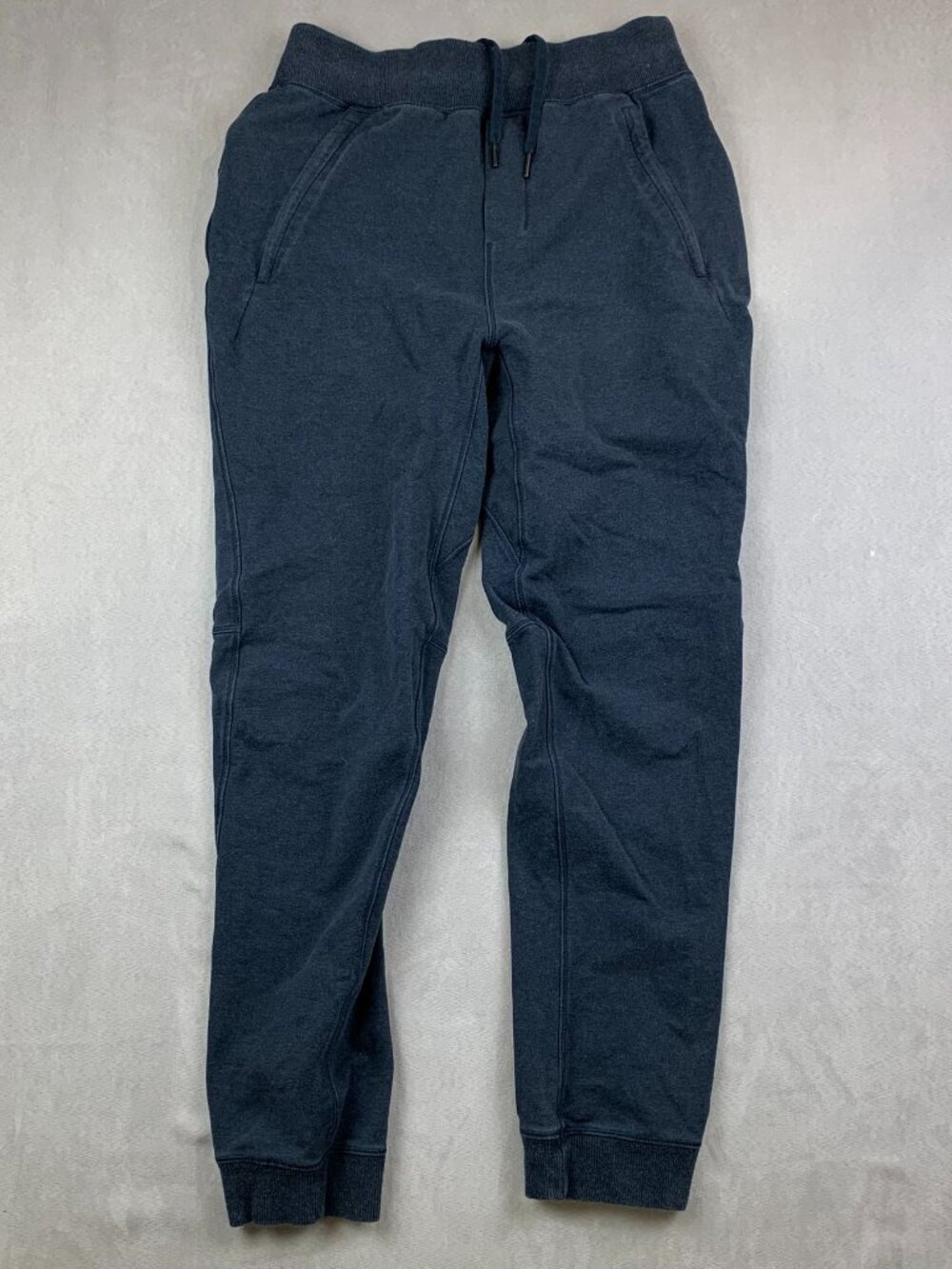 Lululemon Mens Sweatpants Small Navy Blue Cross Cut Jogger Tapered 29" M5458S